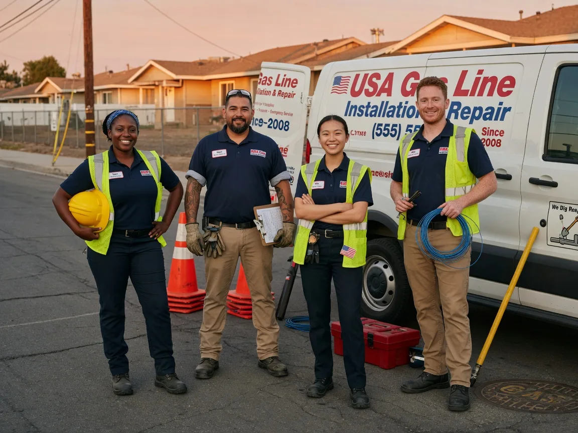 Gas Line Installation company in Towanda, IL